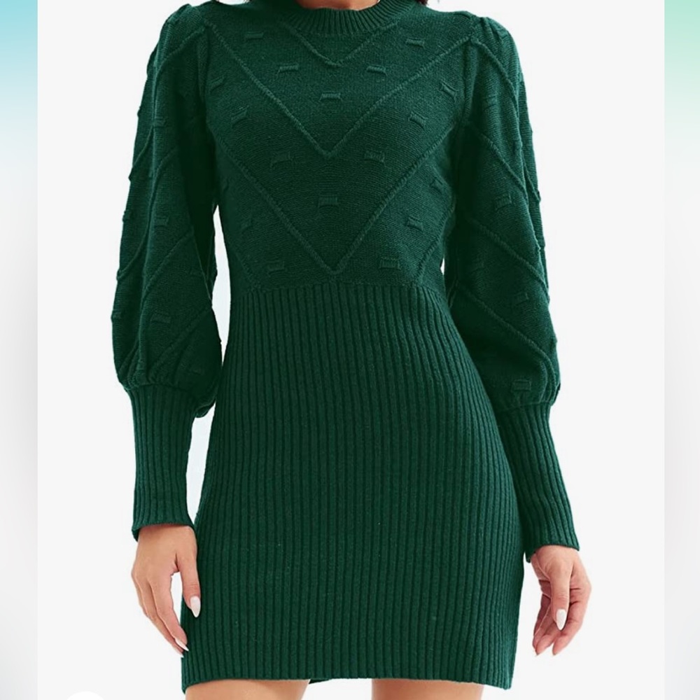 Sweater dress